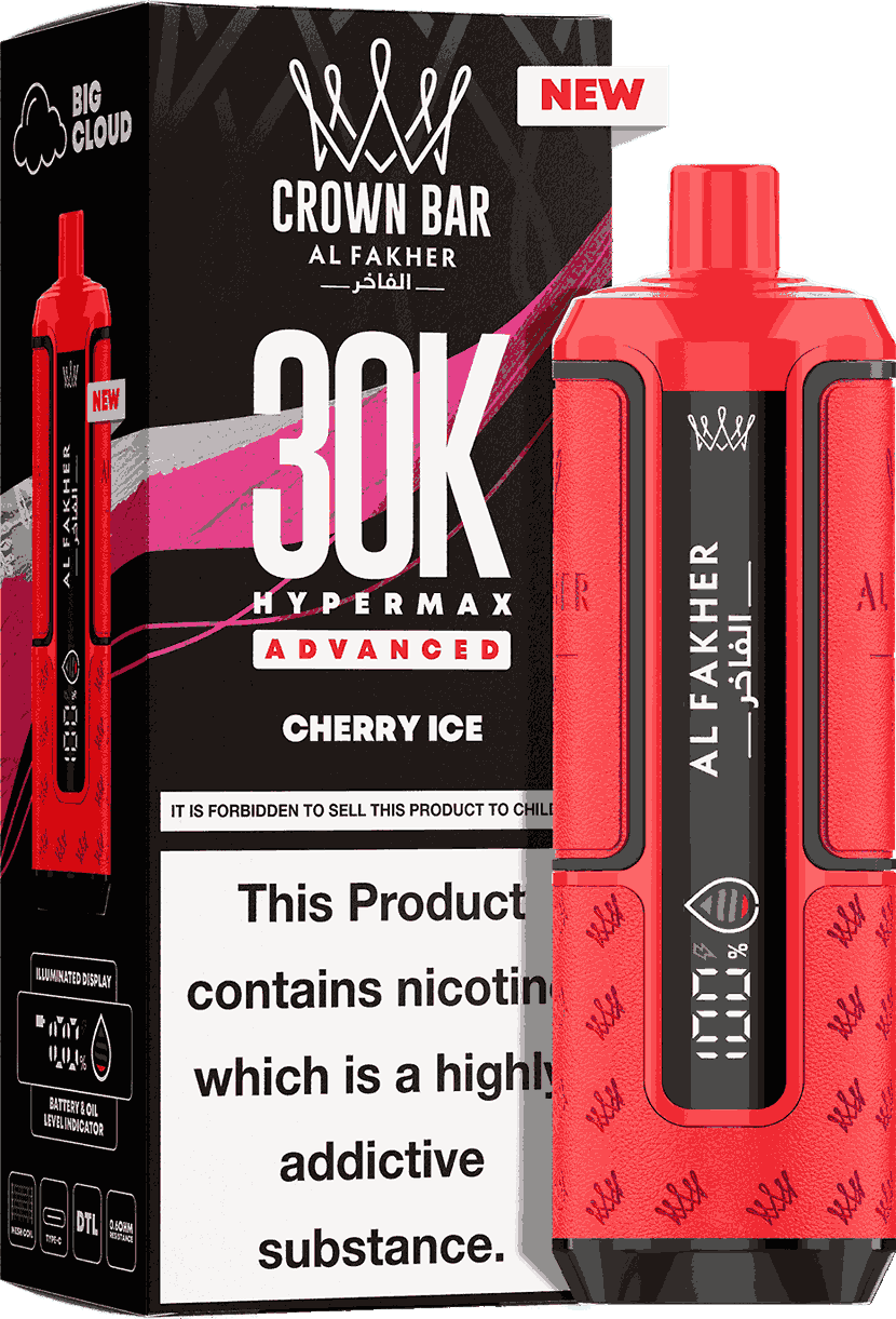 Al Fakhar prefilled pod kit pack of 5 displaying product details & flavour cherry ice