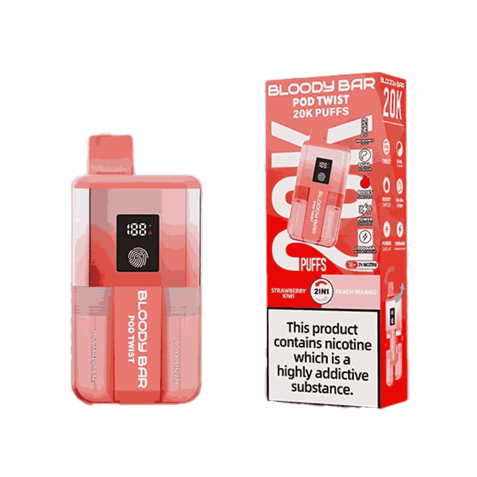 Bloody Bar Pod Twist 20K Prefilled Pod Kit - Box of 5
