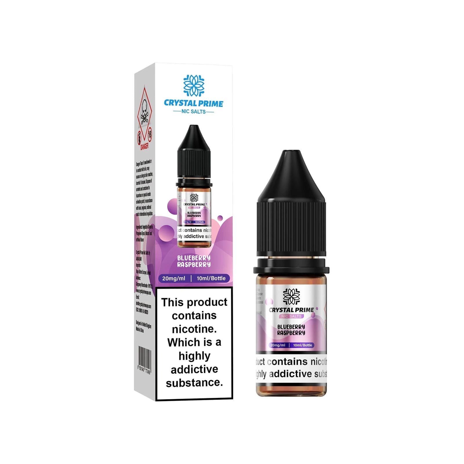 Crystal Prime 7000 Nic Salts 10ml | 20mg | Box of 10