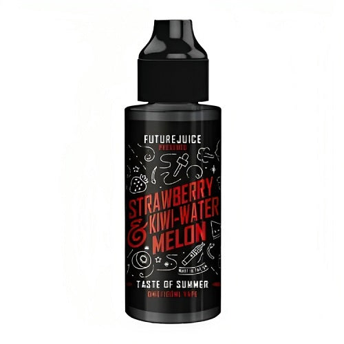 Future Juice 100ml Shortfil E Liquid, Strawberry Kiwi Water Melon Flavour