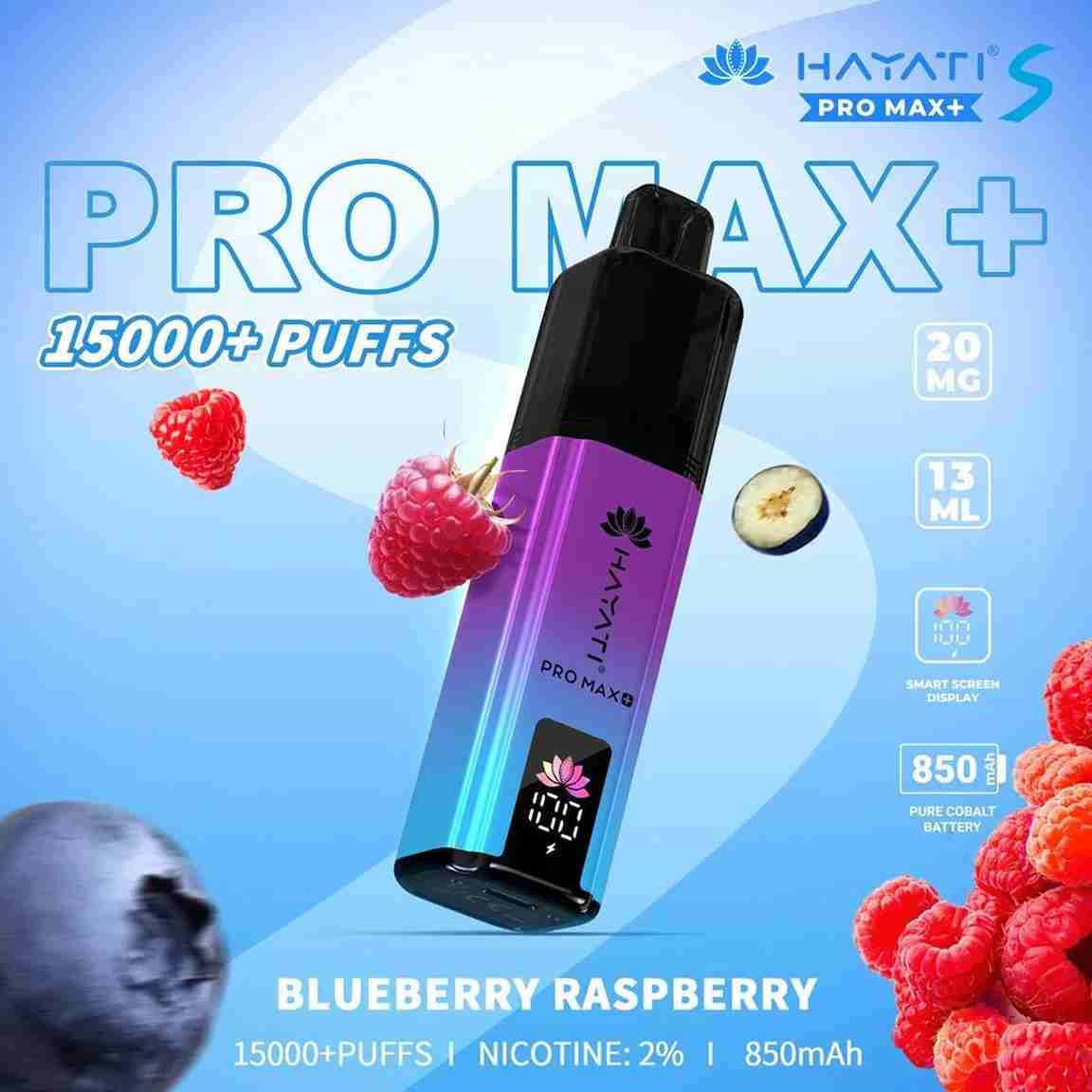 Hayati Pro Max S Plus 15K Prefilled Pod Kit - Box of 5