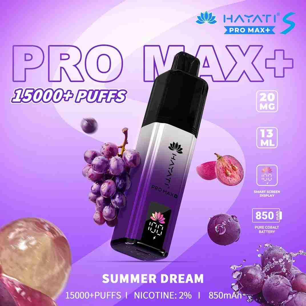 Hayati Pro Max S Plus 15K Prefilled Pod Kit - Box of 5