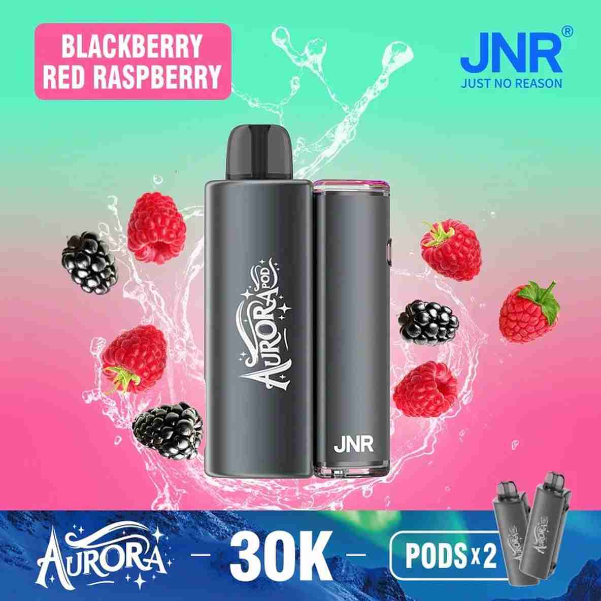 JNR Aurora 30k Puffs Prefilled Pod Vape Kit - Box of 5