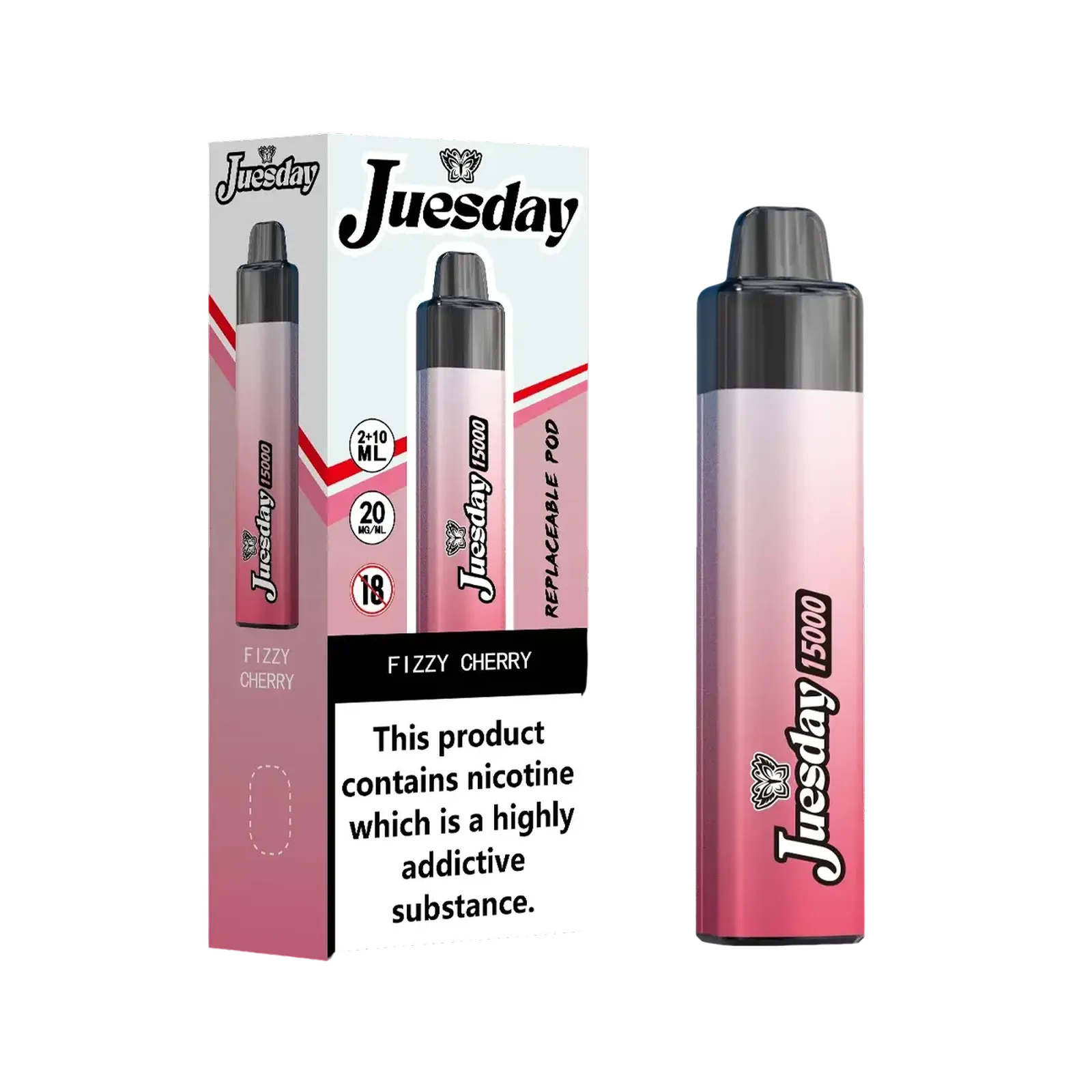 Juesday 15000 Puffs Prefilled Vape Kit - Box of 10