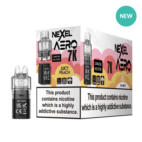 Nexel Aero 7K Prefilled Replacement Pods - Pack of 10