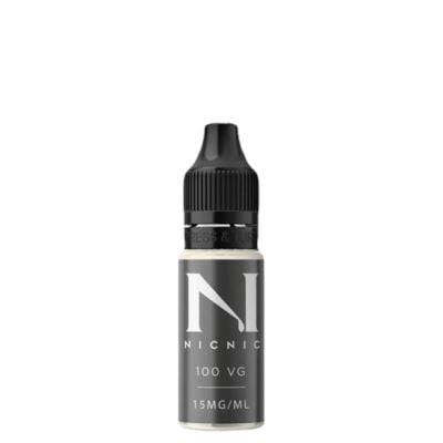 NIC NIC 15mg 100VG Nicotine Shot – High VG Vape Booster