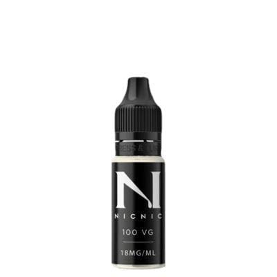 NIC NIC 18mg 100VG Nicotine Shot – Shortfill Booster