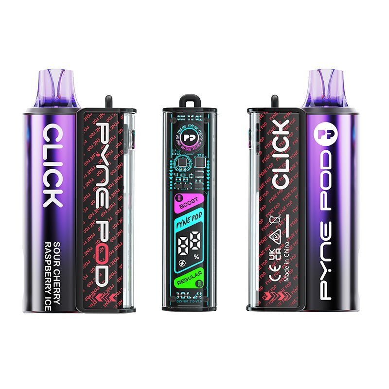 Pyne Pod Click 10000 Starter Kit - Pack of 5 - Flavours